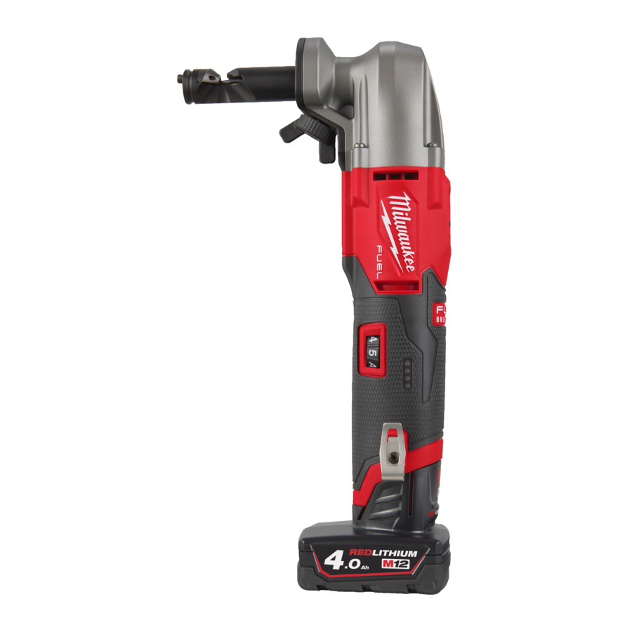 Milwaukee M12 FUEL™ AKU prostřihovač plechu 1,6 mm (M12FNB16-402X)
